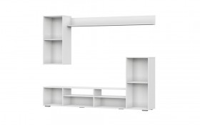 Мебель для гостиной МГС 4 (Белый/Цемент светлый) в Нерюнгри - neryungri.katalogmebeli.com | фото 5