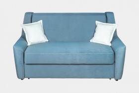 Мини-диван "Криспи" с 2-мя подушками в Нерюнгри - neryungri.katalogmebeli.com | фото