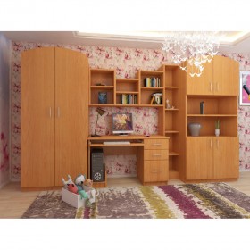 Детская Мишутка Комплект мебели (Вишня оксфорд) в Нерюнгри - neryungri.katalogmebeli.com | фото