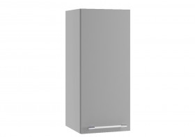 Монца ВП 300 шкаф верхний высокий (Белый софт/корпус Серый) в Нерюнгри - neryungri.katalogmebeli.com | фото