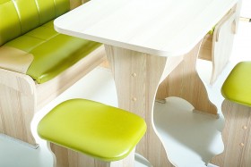 Набор мебели для кухни Орхидея (ясень, С-105/С-101) в Нерюнгри - neryungri.katalogmebeli.com | фото 3