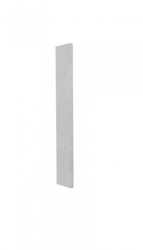 Панель торцевая (для шкафа верхнего торцевого) ПТ 400 Лофт (Штукатурка белая) в Нерюнгри - neryungri.katalogmebeli.com | фото