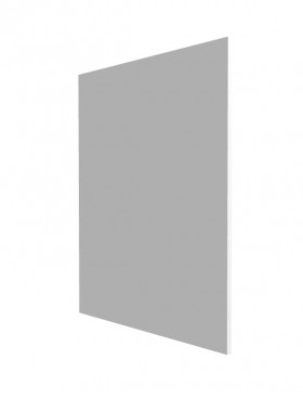 Панель торцевая С Ройс (для шкафов нижних) Белый софт в Нерюнгри - neryungri.katalogmebeli.com | фото