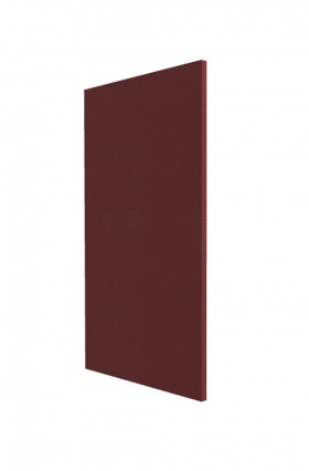 Панель торцевая СТ 400 Квадро (для шкафа торцевого нижнего) Красная кожа в Нерюнгри - neryungri.katalogmebeli.com | фото
