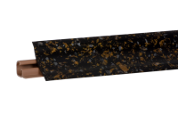Плинтус LB-23, L=3000мм, черная бронза в Нерюнгри - neryungri.katalogmebeli.com | фото 1