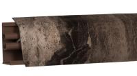 Плинтус LB-38, L=3000мм, мрамор бергамо темный в Нерюнгри - neryungri.katalogmebeli.com | фото