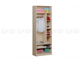 Шкаф 2-х створчатый Fashion-1 Вега (Белый/Розовый) в Нерюнгри - neryungri.katalogmebeli.com | фото 2