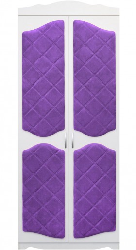 Шкаф 2-х створчатый серии Иллюзия 32 фиолетовый в Нерюнгри - neryungri.katalogmebeli.com | фото