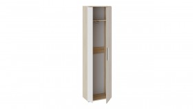 Шкаф для одежды «Нуар» тип 1 Дуб Сонома/Белый ясень в Нерюнгри - neryungri.katalogmebeli.com | фото 3