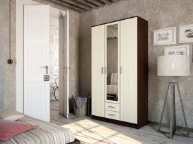 Шкаф-для одежды Трио в Нерюнгри - neryungri.katalogmebeli.com | фото 1