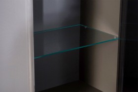 Шкаф комбинированный с 1-ой дверью «Наоми» (Джут, Фон серый) в Нерюнгри - neryungri.katalogmebeli.com | фото 4