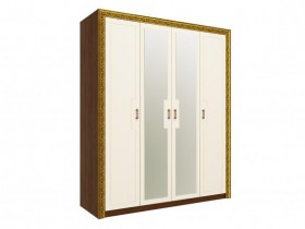 Шкаф комбинированный "Айрум" (дуб кальяри/белый/зеркало/1744) в Нерюнгри - neryungri.katalogmebeli.com | фото