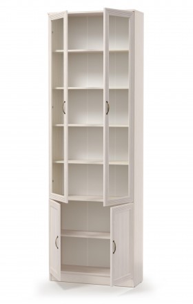 Шкаф комбинированный В-19 New (вудлайн кремовый) в Нерюнгри - neryungri.katalogmebeli.com | фото 3