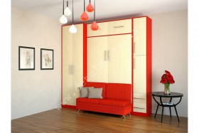 Шкаф-кровать с диваном Бела-5 в Нерюнгри - neryungri.katalogmebeli.com | фото