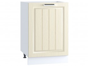 Шкаф нижний 500, ШН 500 (Клен кремовый/корпус белый) в Нерюнгри - neryungri.katalogmebeli.com | фото