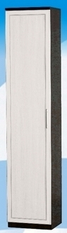 Шкаф высокий ДЛЯ ГОСТИНОЙ ШВ-450 Венге/Дуб выбеленный в Нерюнгри - neryungri.katalogmebeli.com | фото 2
