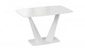 Стол раздвижной «Фабио» Тип 1 Белый в Нерюнгри - neryungri.katalogmebeli.com | фото 4