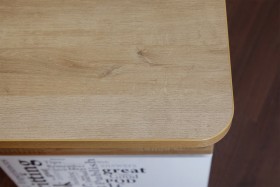 Стол с ящиками «Оксфорд» (Ривьера/Белый с рисунком) в Нерюнгри - neryungri.katalogmebeli.com | фото 12