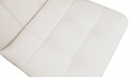 Стул «Аспен» К1С Черный муар/Кожзам Polo White в Нерюнгри - neryungri.katalogmebeli.com | фото 3