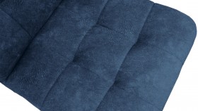 Стул «Аспен» К1С Черный муар/Микровелюр Wellmart Blue в Нерюнгри - neryungri.katalogmebeli.com | фото 3