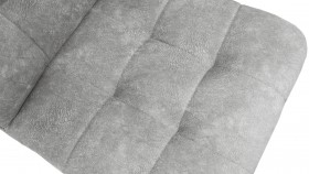 Стул «Аспен» К1С Черный муар/Микровелюр Wellmart Silver в Нерюнгри - neryungri.katalogmebeli.com | фото 3