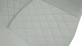 Стул «Дастин» К1С Белый/Велюр Confetti Silver в Нерюнгри - neryungri.katalogmebeli.com | фото 3