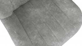 Стул «Марвел» К3 Исп. 2 Черный муар/Микровелюр Wellmart Silver в Нерюнгри - neryungri.katalogmebeli.com | фото 3