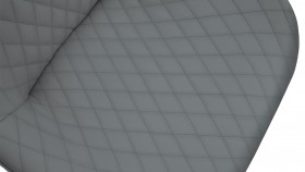 Стул «Оливер» К1С Белый/Кожзам Polo Graphite в Нерюнгри - neryungri.katalogmebeli.com | фото 3