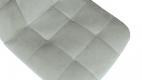 Стул «Райс» К1С Белый/Велюр Confetti Silver в Нерюнгри - neryungri.katalogmebeli.com | фото 3