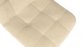 Стул «Райс» К3 Белый/Велюр Confetti Cream в Нерюнгри - neryungri.katalogmebeli.com | фото 3