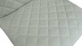 Стул «Ричи» К3 Белый/Велюр Confetti Silver в Нерюнгри - neryungri.katalogmebeli.com | фото 3