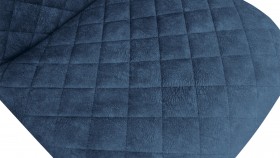 Стул «Ричи» К3 Черный муар/Микровелюр Wellmart Blue в Нерюнгри - neryungri.katalogmebeli.com | фото 3