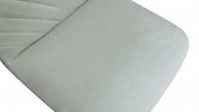 Стул «Шерри» К1С Белый/Велюр Confetti Silver в Нерюнгри - neryungri.katalogmebeli.com | фото 3