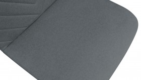 Стул «Шерри» К3 Черный муар/Микровелюр Jercy Graphite в Нерюнгри - neryungri.katalogmebeli.com | фото 3