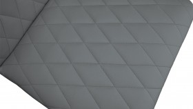 Стул «Стенли» К1С Белый/Кожзам Polo Graphite в Нерюнгри - neryungri.katalogmebeli.com | фото 3