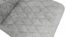 Стул «Стенли» К1С Белый/Микровелюр Wellmart Silver в Нерюнгри - neryungri.katalogmebeli.com | фото 3