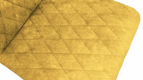 Стул «Стенли» К1С Белый/Микровелюр Wellmart Yellow в Нерюнгри - neryungri.katalogmebeli.com | фото 3