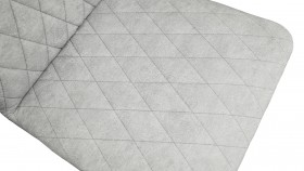 Стул «Стенли» К1С Черный муар/Микровелюр Duna Silver в Нерюнгри - neryungri.katalogmebeli.com | фото 3