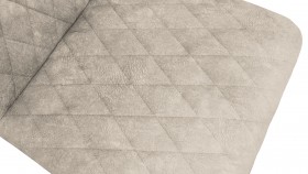 Стул «Стенли» К1С Черный муар/Микровелюр Wellmart Dark Beige в Нерюнгри - neryungri.katalogmebeli.com | фото 3