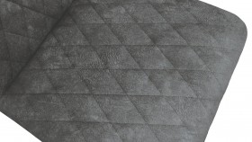 Стул «Стенли» К3 Черный муар/Микровелюр Wellmart Graphite в Нерюнгри - neryungri.katalogmebeli.com | фото 3