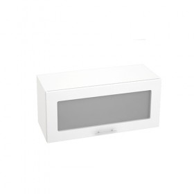 Валерия-М шкаф ШВГС-800 (белый глянец/корпус белый) в Нерюнгри - neryungri.katalogmebeli.com | фото