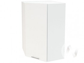 Угловой шкаф Валерия-М ШВУ 599 (Белый глянец/Белый/верхний/высокий) в Нерюнгри - neryungri.katalogmebeli.com | фото