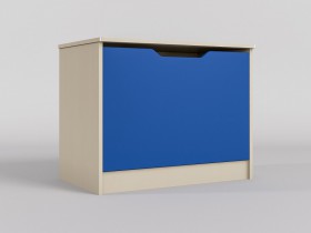 Ящик для игрушек Скай (Синий/корпус Клен) в Нерюнгри - neryungri.katalogmebeli.com | фото