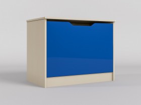 Ящик для игрушек Скай люкс (Синий/корпус Клен) в Нерюнгри - neryungri.katalogmebeli.com | фото